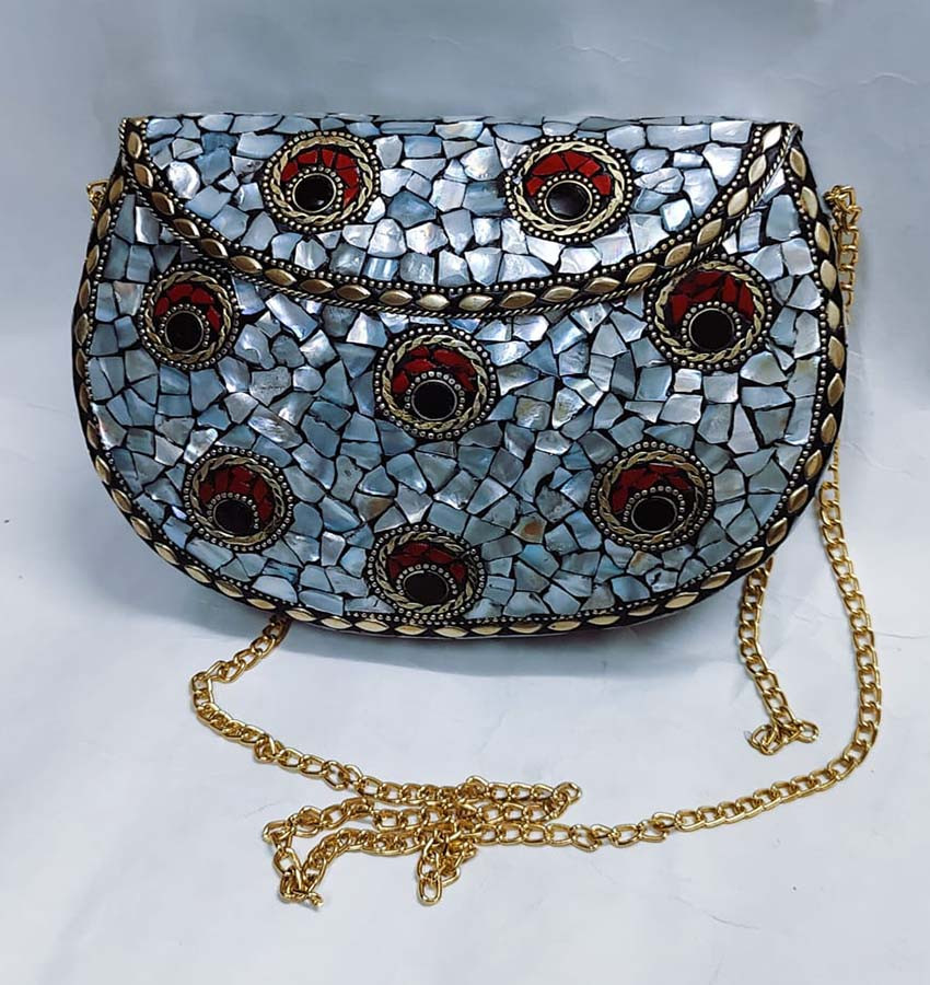 Boho Style Ladies Fashion Metal Purses GC-BG-1101