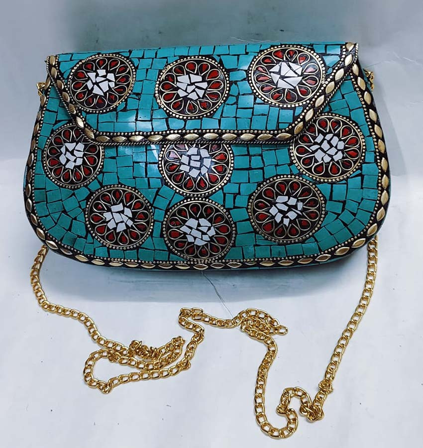 Boho Style Ladies Fashion Metal Purses GC-BG-1097