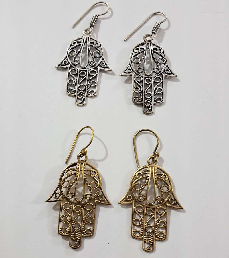 Boho Fashion  Metal Brass Earrings GC-ER-525