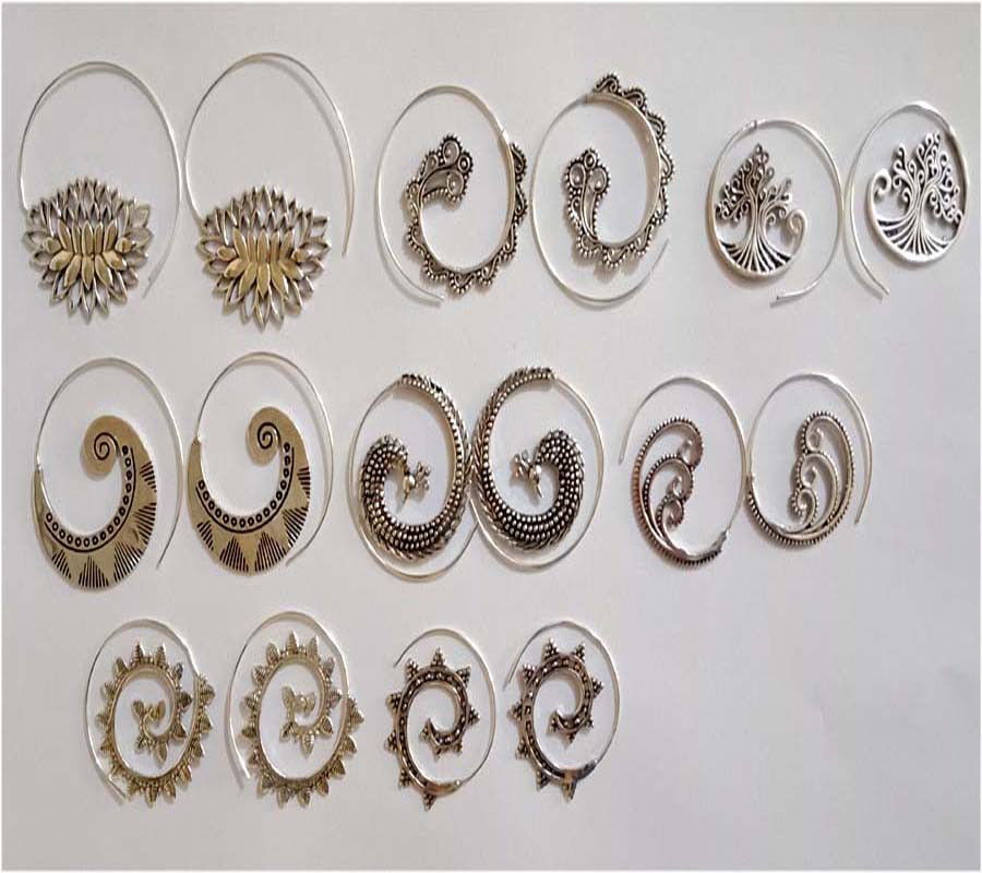 Mix Desing GS Metal Earrings GC-ER-465