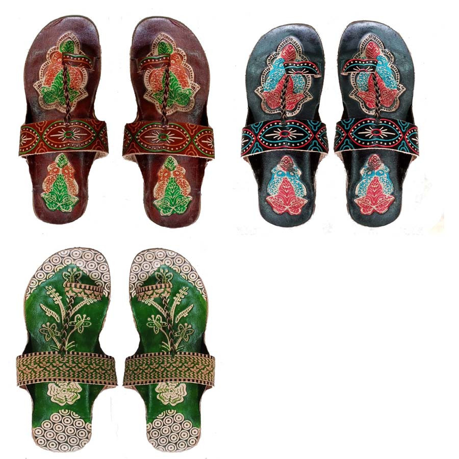 Leather Shanti Print Sleeper GC-SDL-105
