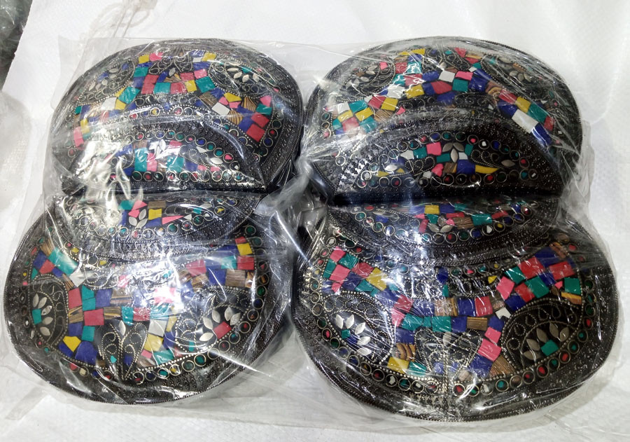 Boho Mosaic Work Metal Bags GC-BG-811