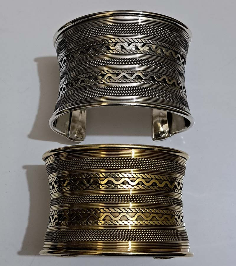 Bohemian Fashion Jewelry  Brass Cuff Bangles GC-BL-398