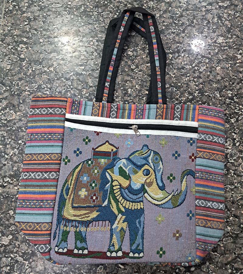 Women Fashion Cotton Fabric  Bags BG-1080