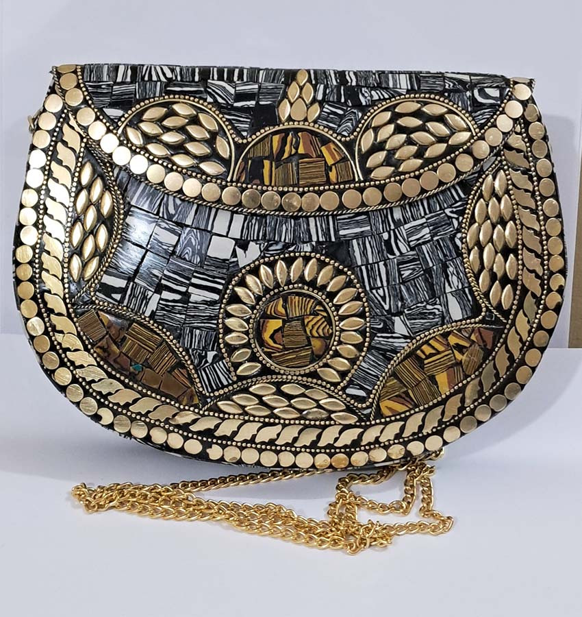 Boho Style Ladies Fashion Metal Purses GC-BG-1108