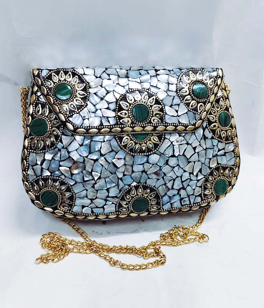 Boho Style Ladies Fashion Metal Purses GC-BG-1108