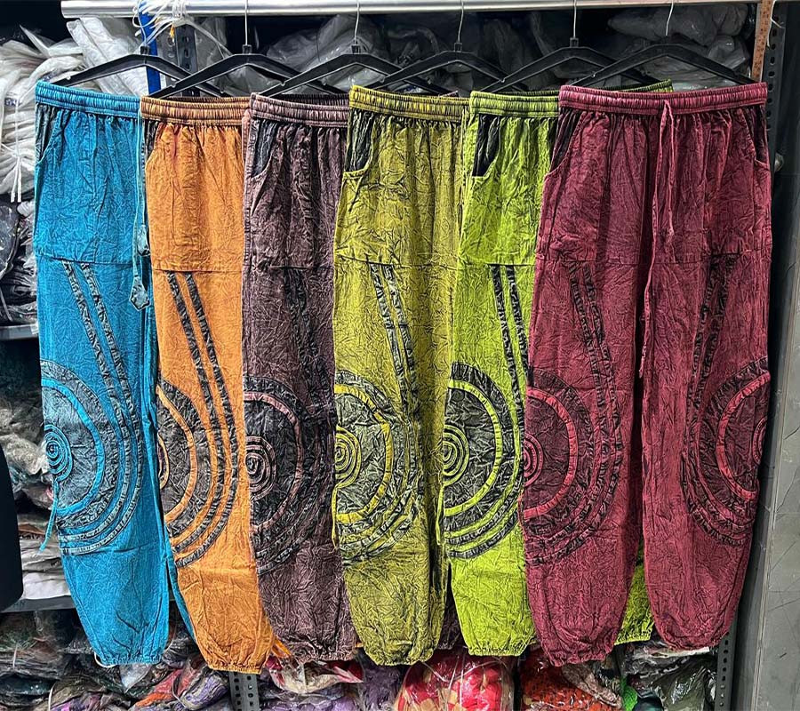 Man's Cotton Fabric Harem Pants GC-AP-1615