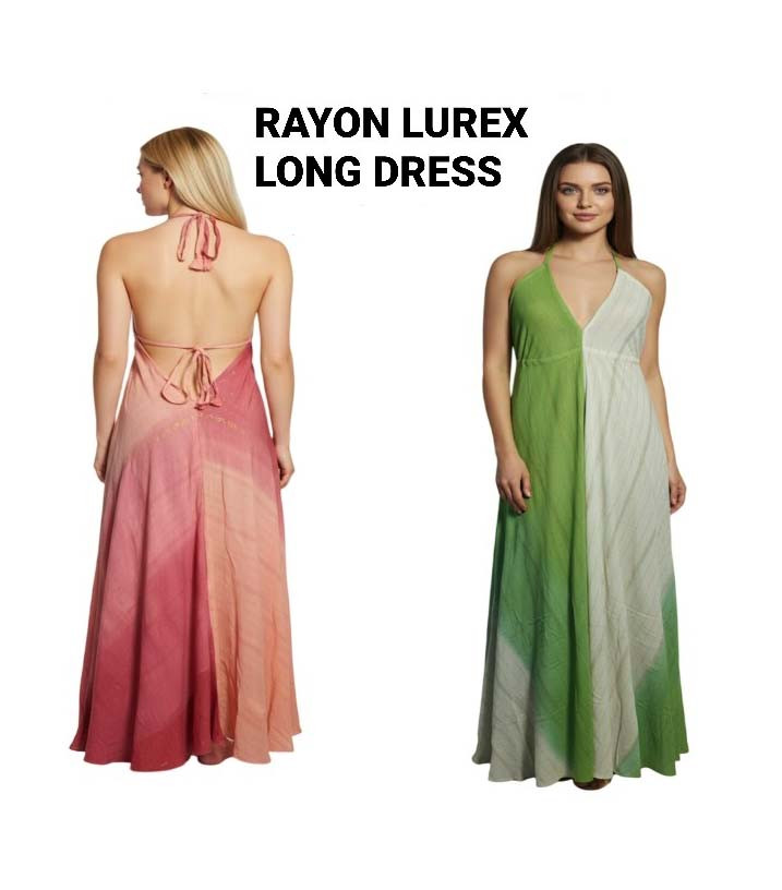 Rayon Lurex Long Dress GC-AP-1645