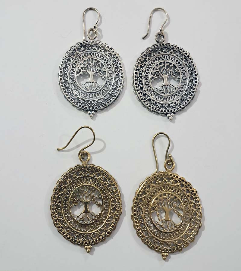 Boho Fashion  Metal Brass Earrings GC-ER-527