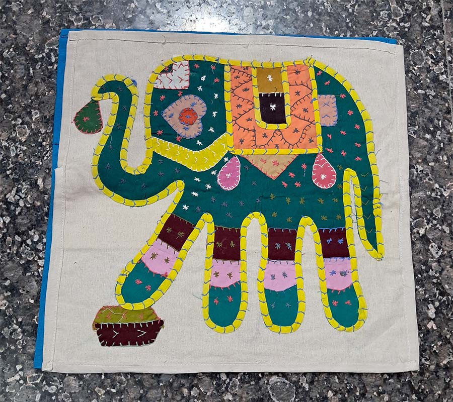 Cotton Fabric Cushion Cover GC-CC-119