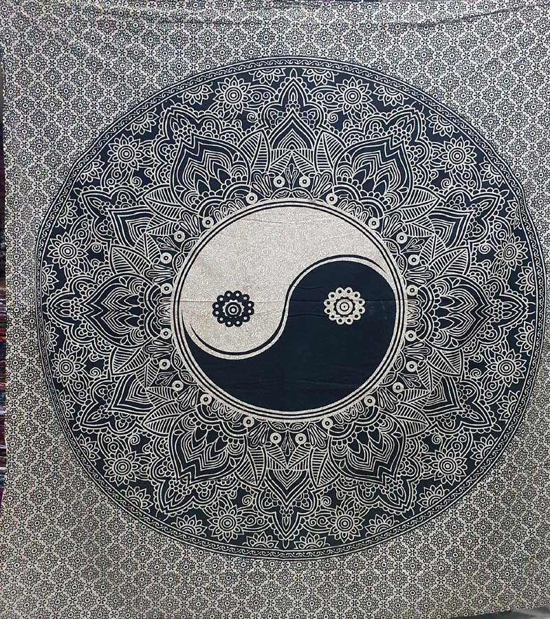 Home Decor Cotton Fabric Double Bedsheets GC-TPDB-170 Size (210cmX240cm)