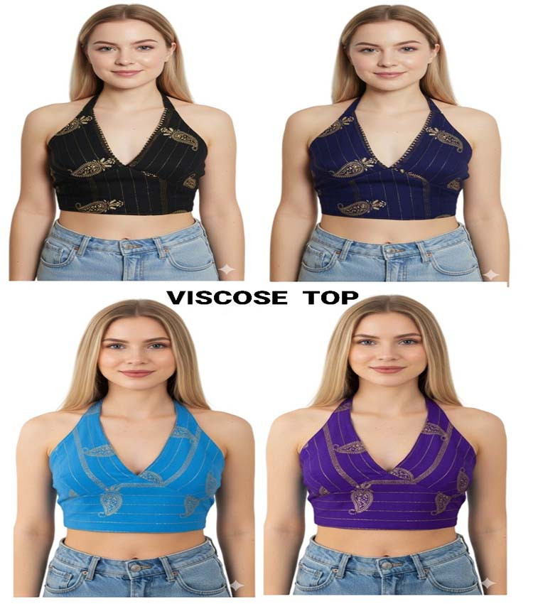 Viscose Fabric Top  GC-AP-1640
