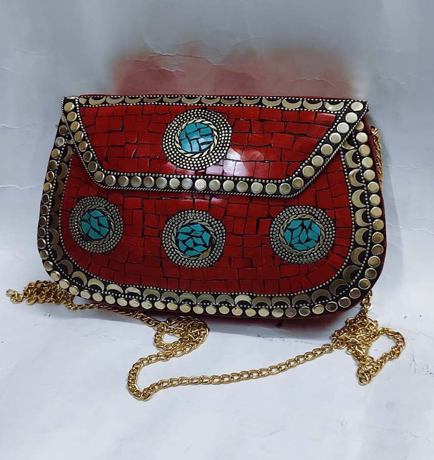 Boho Style Ladies Fashion Metal Purses GC-BG-1102
