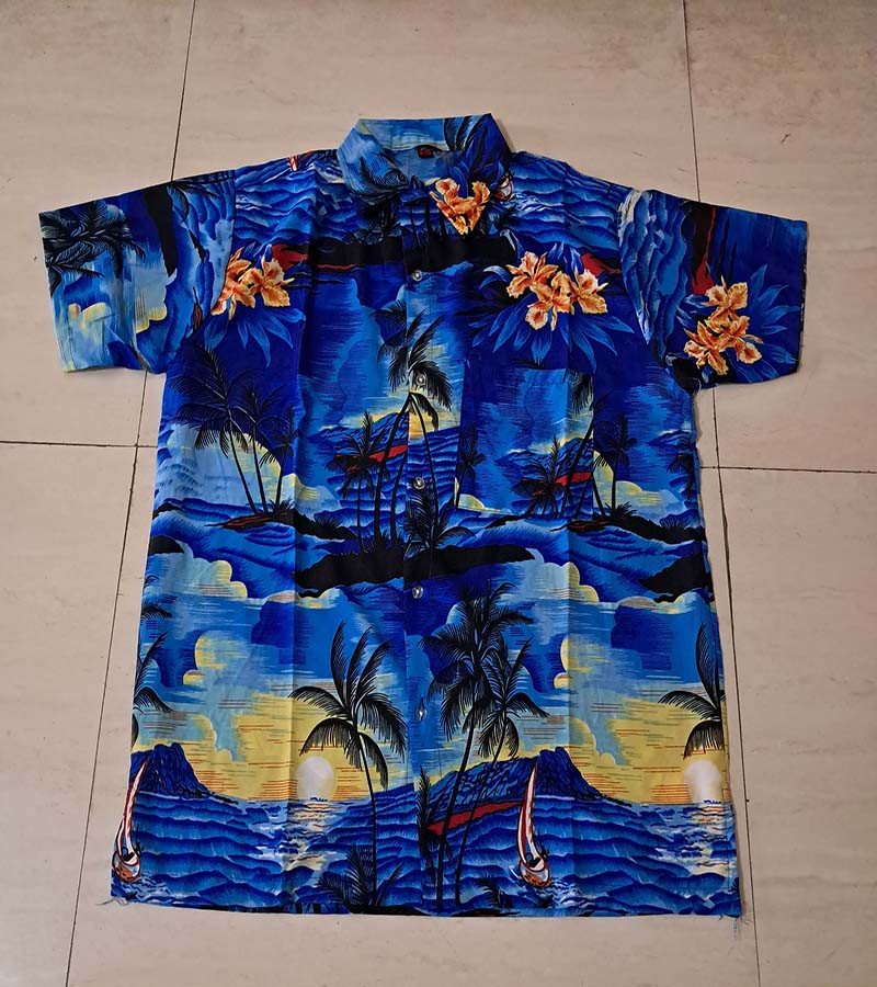 Rayon Print Shirts For Man's And Women's GC-AP-1346