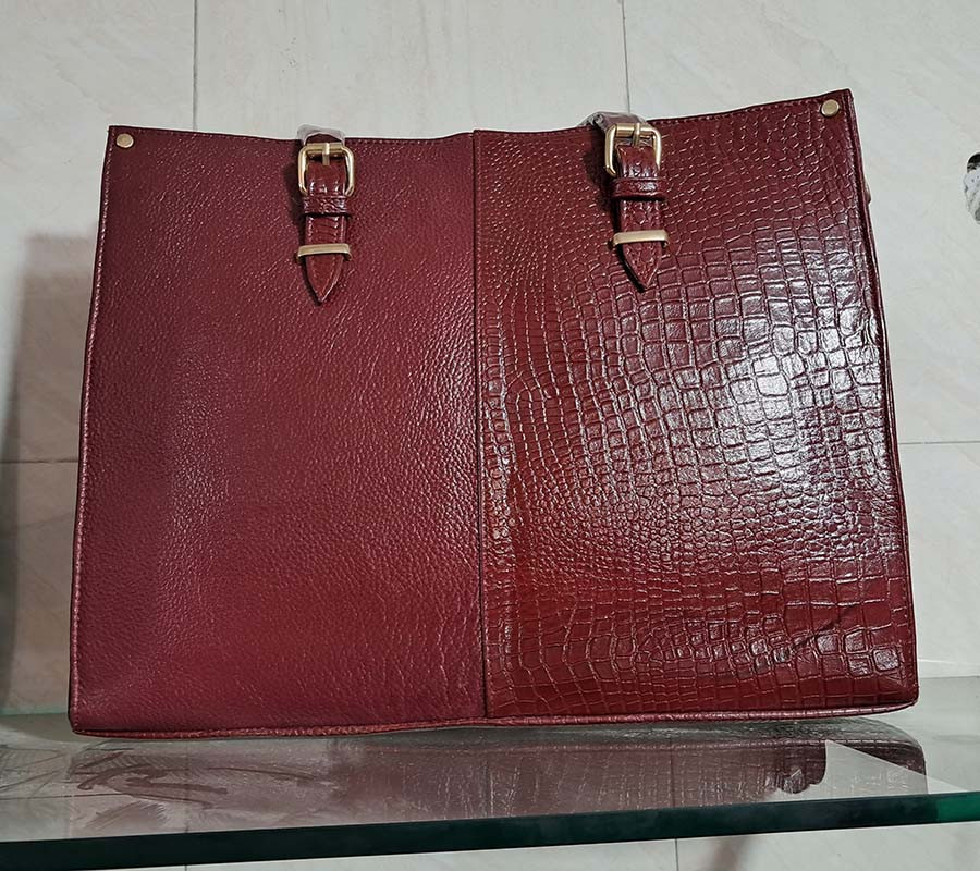 Ladies Fashion  Genuine Leather Shoulder -Hand Tote Bags GC-BG-932