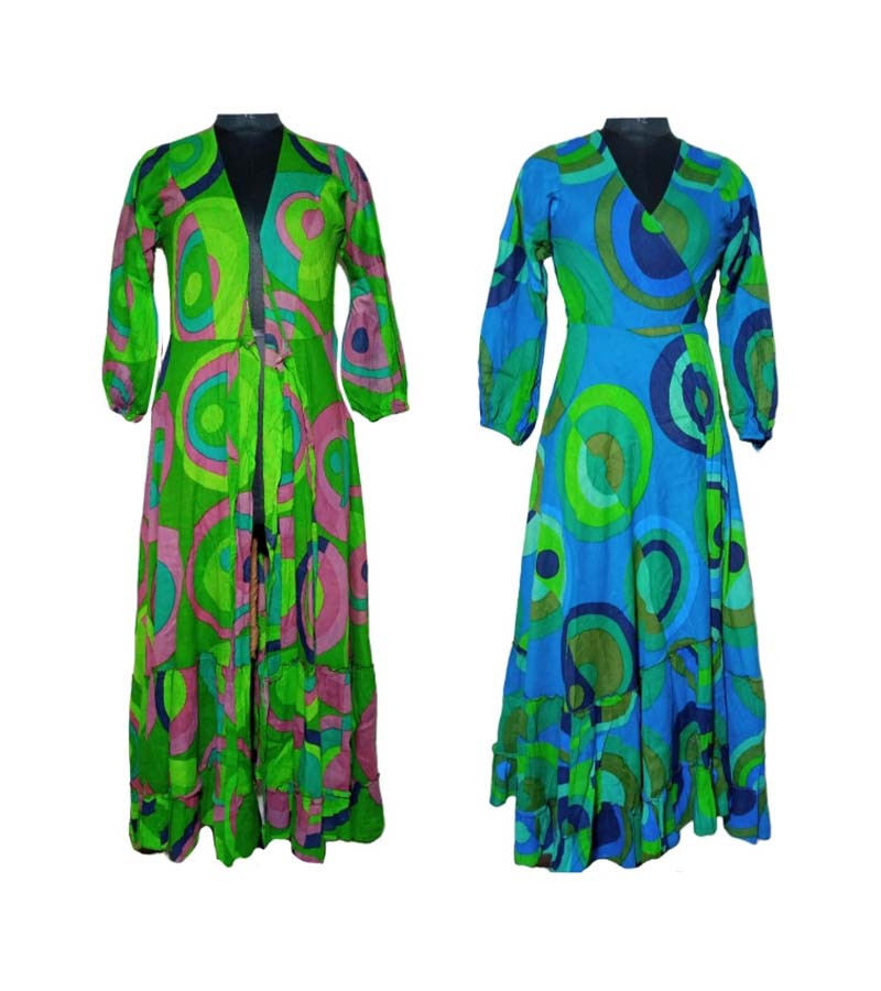 Cotton Fabric Long Dress GC-AP-1226