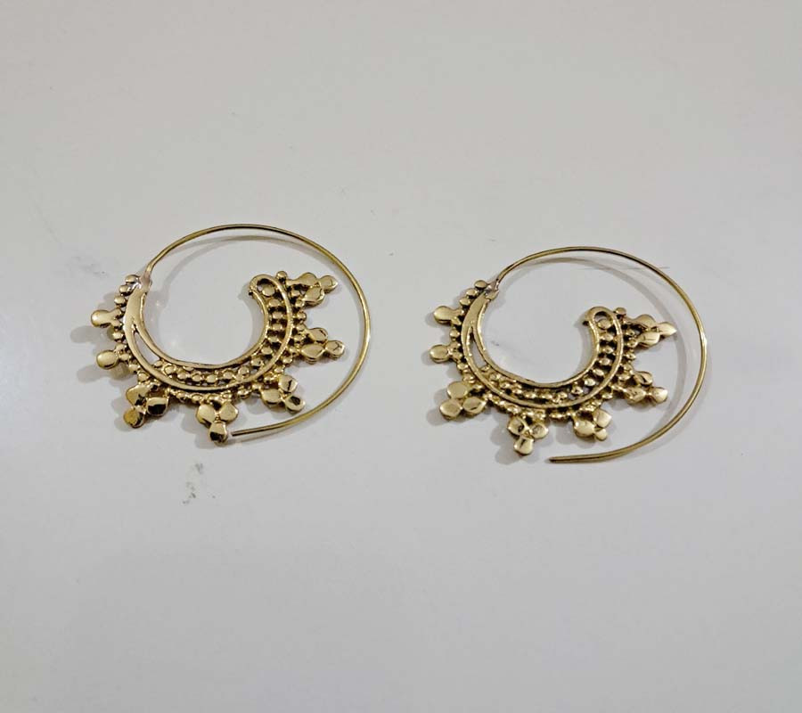 Bohemian Fashion Jewelry GS Metal Earrings GC-ER-441-B