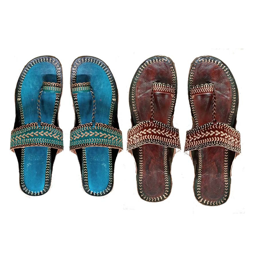 Leather Shanti Print Sleeper GC-SDL-106