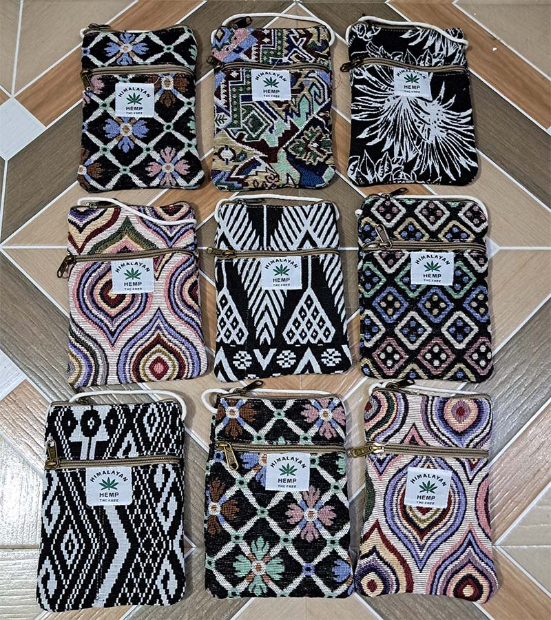 Hemp I Phone Mobile Purses BG-996