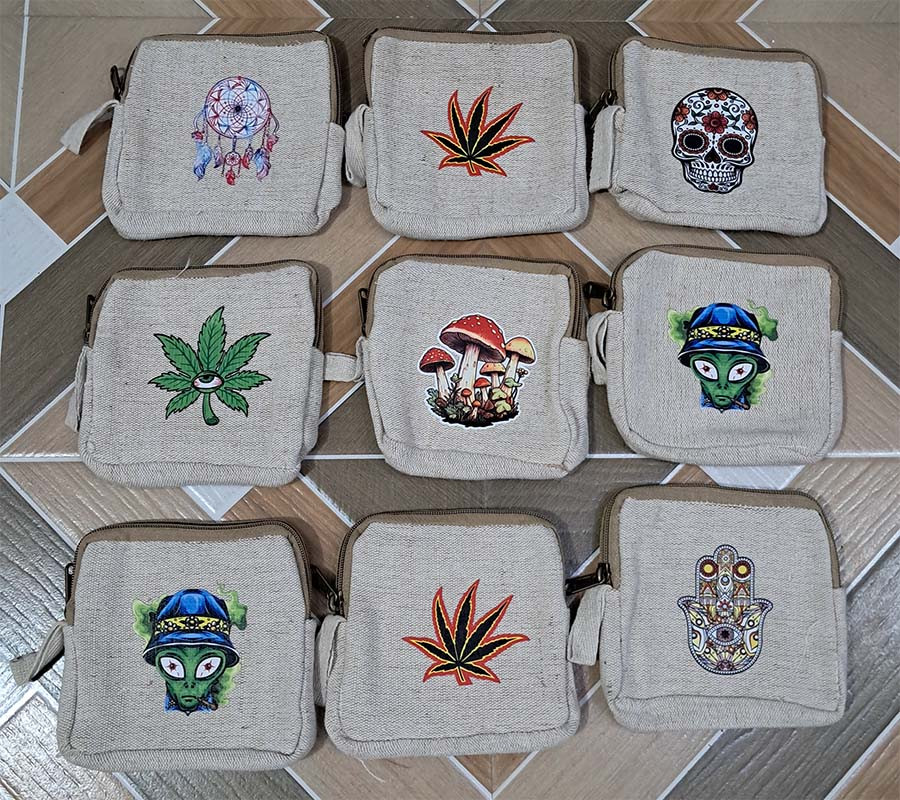 Hemp  Coin Purses BG-999