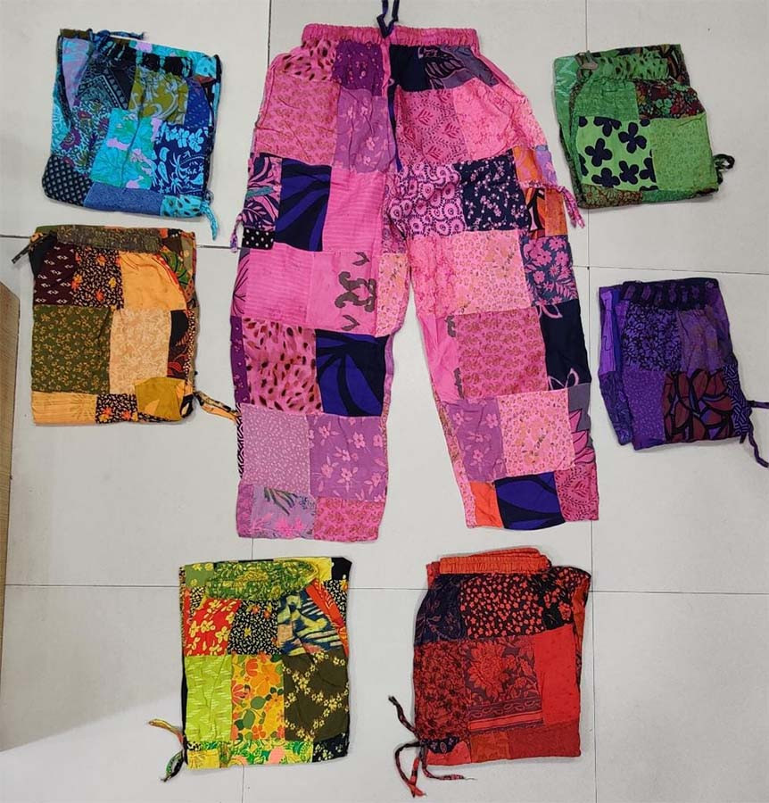 Patch Work Harem Pants GC-AP-966