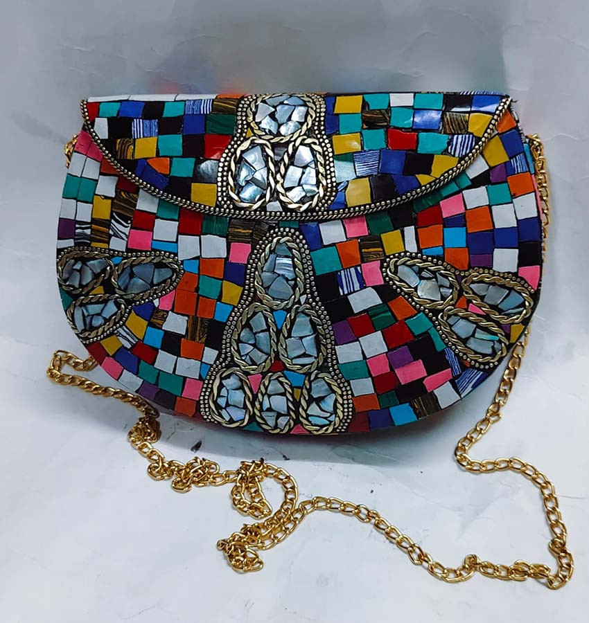 Boho Style Ladies Fashion Metal Purses GC-BG-1090