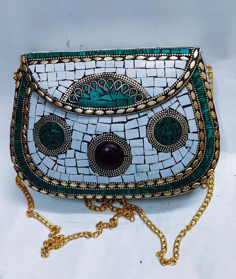 Boho Style Ladies Fashion etal Purses GC-BG-1100