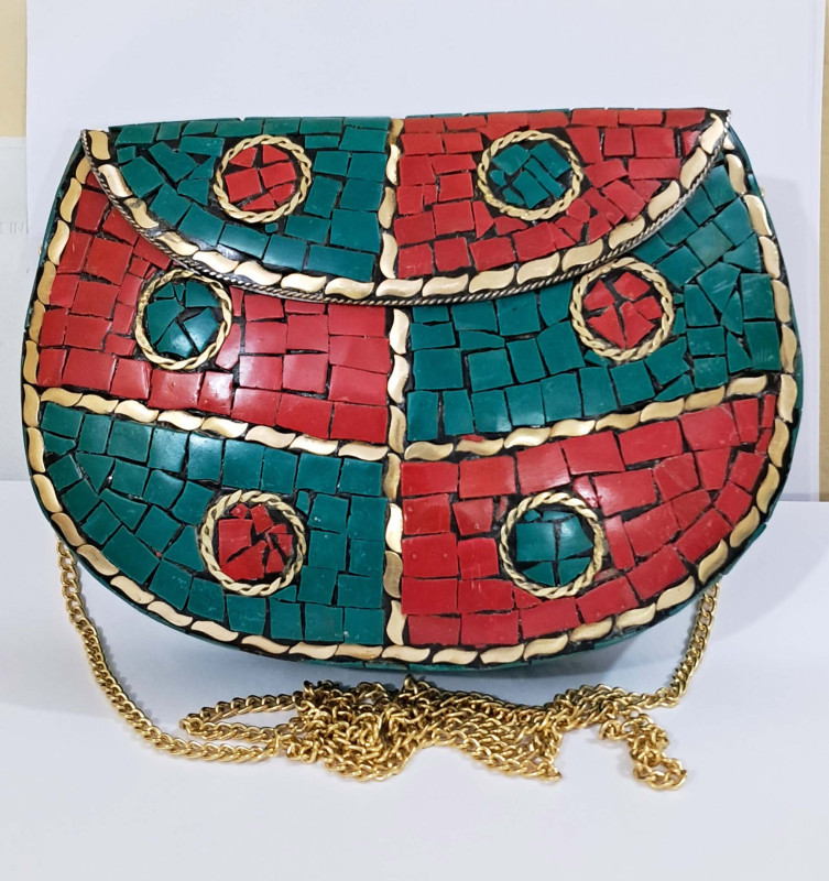 Boho Style Ladies Fashion Metal Purses GC-BG-1106