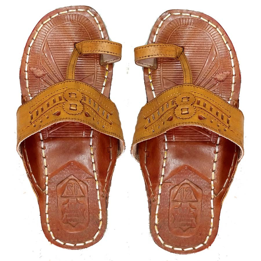 Leather Kolapuri Footwear for Mans GC-SDL-112