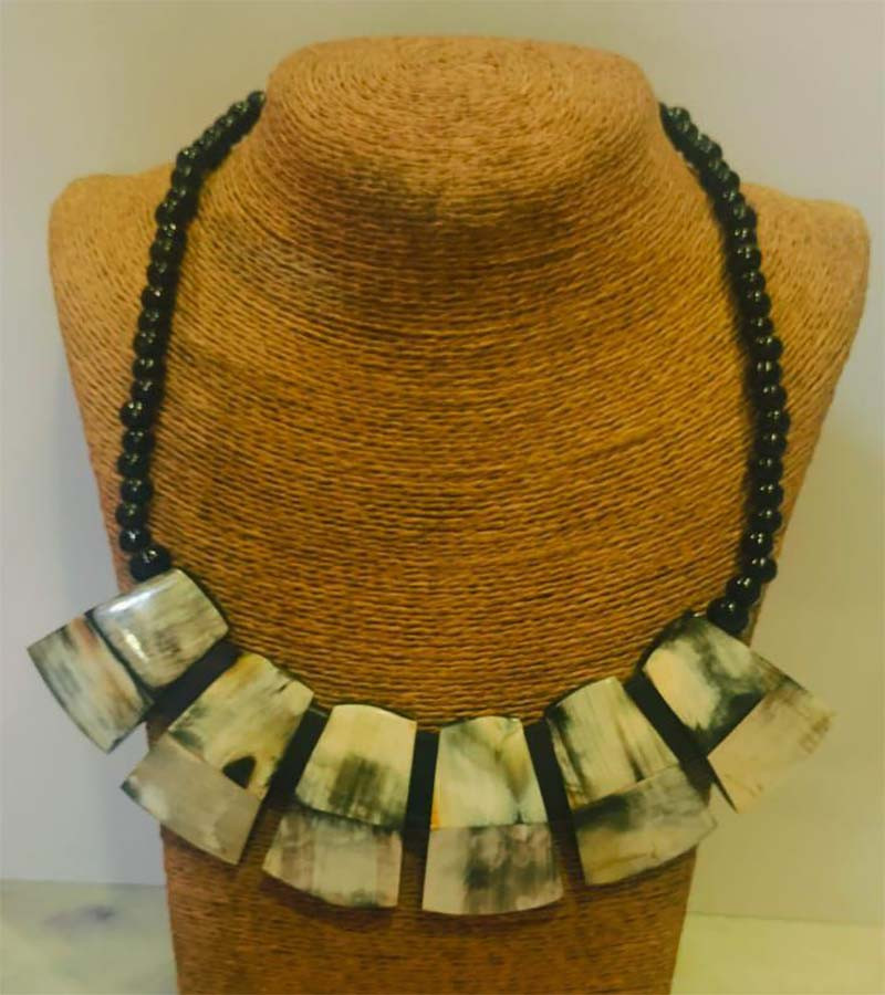 Horn Beads Necklaces GC-NK-583