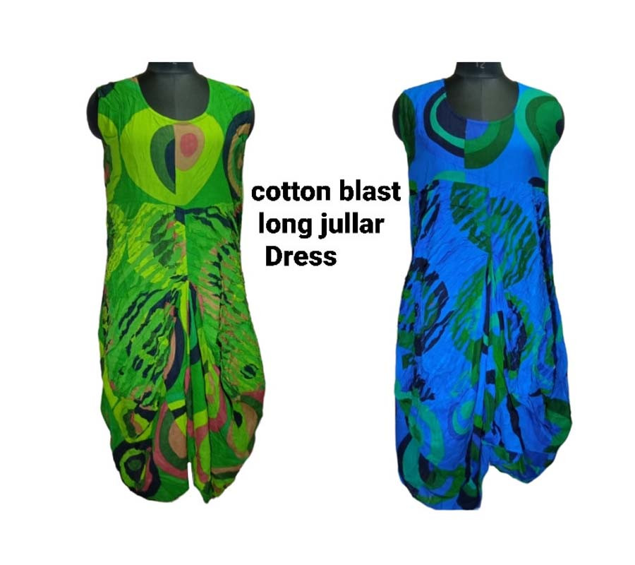 Cotton Fabric Long Dress GC-AP-1256