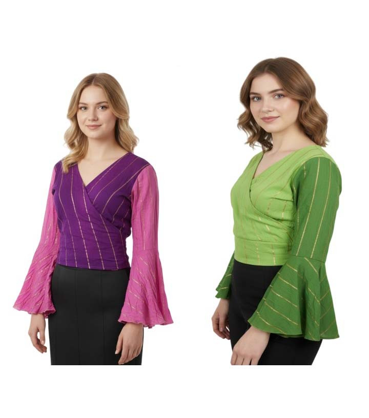 Viscose Frill Top GC-AP-1629